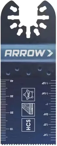Vista 6 de Arrow Kit de cuchillas oscilantes multiherramienta de 10 piezas