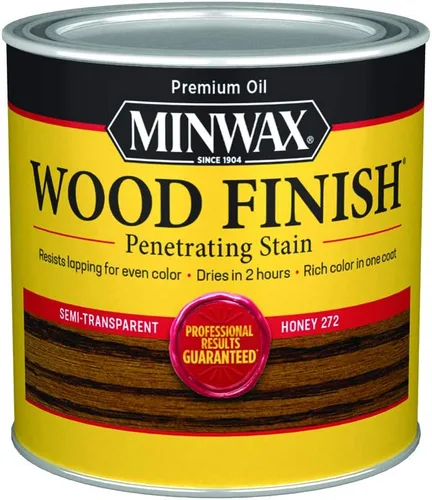 Vista 17 de Minwax 700494444 Acabado de madera, Miel, 1 cuarto de galón