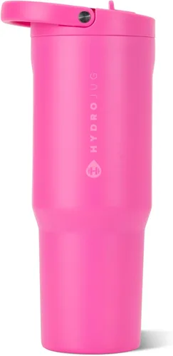 Vista 29 de HydroJug Sport - Botella de agua aislada de acero inoxidable de 20 onzas, All Star