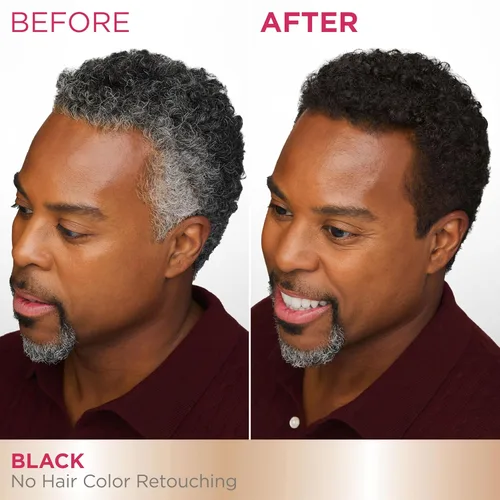 Vista 6 de Garnier Color Sensation Root Retouch - Tinte permanente para el cabello para raíces con cobertura 100% de las canas y sin amoníaco, tinte para Negro