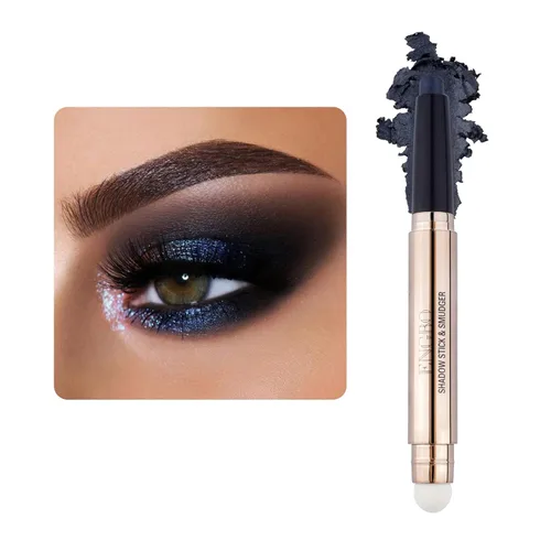 Vista 23 de LOKFAR Sombra de ojos en barra de maquillaje cosméticos iluminador de ojos, lápiz de sombra de ojos en crema giratoria, sombra de ojos en barra