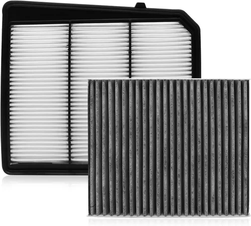 Vista 18 de Filtro de aire de cabina de motor de peine para Nissan Versa 2025 2024 2023 2022 2021 2020 Gris carbón