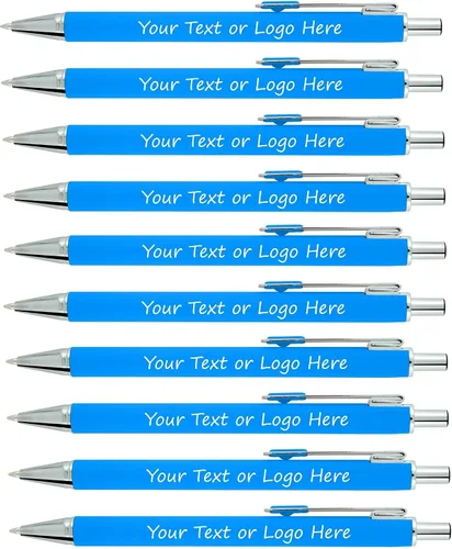 Vista 14 de SyPen Personalizado con tu logotipo personalizado o bolígrafos de texto, paquete de 100 bolígrafos para marketing, fiestas y eventos, bolígrafos