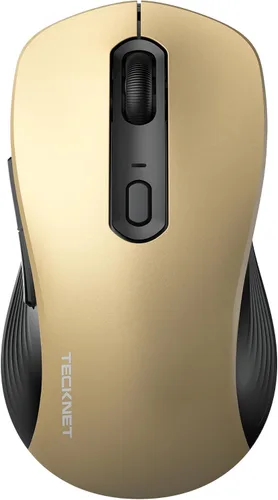 Vista 12 de TECKNET Ratón Bluetooth para computadora portátil, mouse inalámbrico