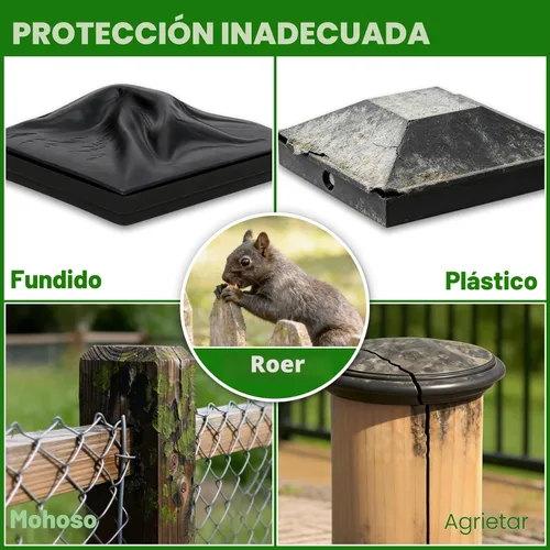 Vista 4 de Azdele Tapas de aluminio piramidal de 4 x 4 para postes nominales de madera de 4 x 4 pulgadas (verdadero 3.5 x 3.5 pulgadas), con superficie