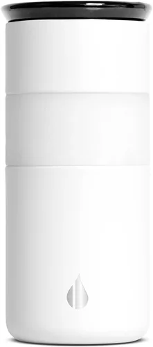 Vista 9 de Elemental Artisan Vaso Térmico Aislado, Taza de Viaje para Café de Triple Pared, Vaso Térmico de Café Reutilizable de Acero Inoxidable con Tapa