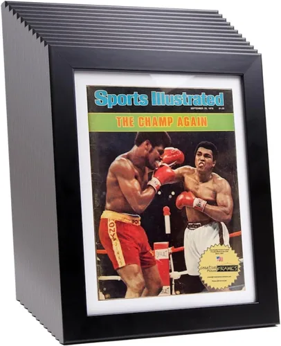 Vista 53 de Creative Picture Frames - Marco de fotos para revistas Sports Illustrated, de 8 x 10.5 pulgadas, adecuado para ediciones de coleccionista