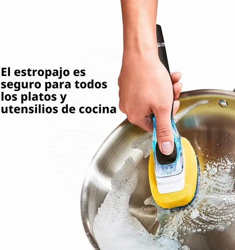 Vista 3 de OXO Good Grips - Exfoliante dispensador de jabón