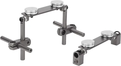 Vista 9 de Plplaaoo Kit de 2 piezas de montaje magnético invisible a control remoto - Soporte de carcasa invisible de aleación de aluminio ligero para HSP 1/10