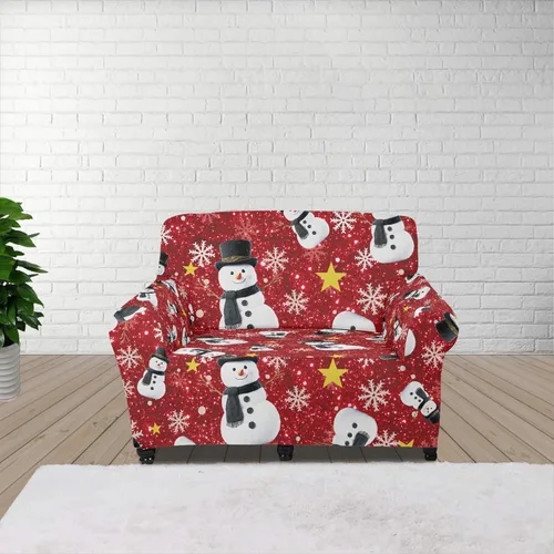 Vista 53 de Horeset Fundas elásticas para sofá con diseño de flores otoñales, lavables para sofá de 2 cojines, funda protectora para mascotas y perros