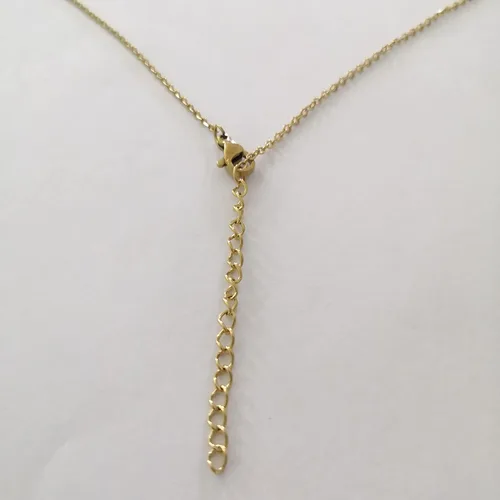 Vista 7 de Collar de cruz de diamante plateado para mujer Colgante de cruz Collar de moda de oro y plata para mujer Diamantes de joyería Regalos de festival