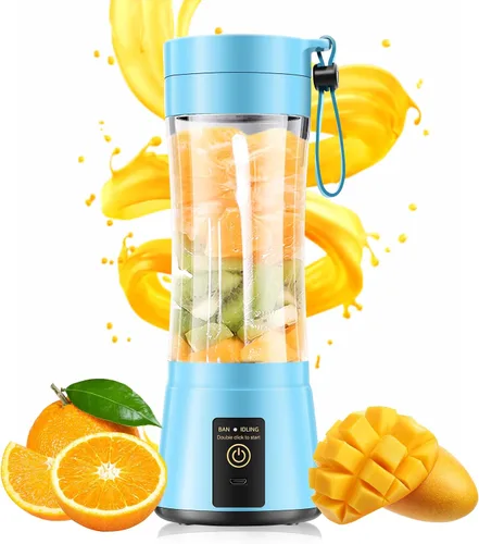 Vista 11 de Portable Blender Personal Size Blender Make Smoothies, 12oz Mini Travel Cup