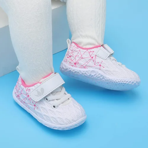 Vista 6 de FEETCITY Zapatillas de bebé para niños y niñas, zapatos de primera caminata, zapatos de cuna para recién nacidos, zapatos de meter