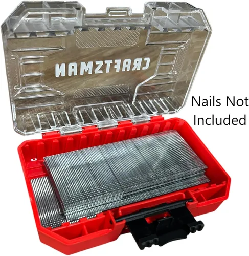 Vista 5 de Craftsman Nano Small Versastack - Cajas de almacenamiento de plástico apilables (4 unidades)