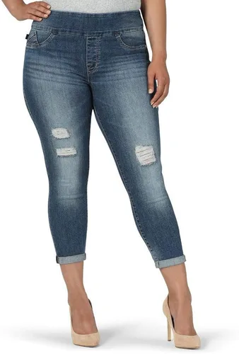 Vista 3 de Rock & Republic Jeans capri elásticos Rx Fever para mujer