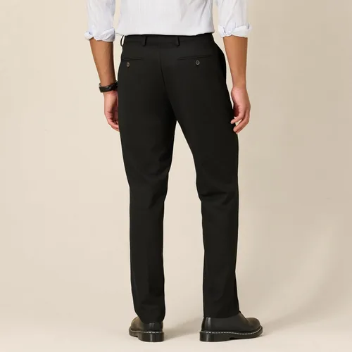 Vista 2 de Amazon Essentials - Pantalones de vestir elásticos para hombre con corte clásico resistentes a las arrugas
