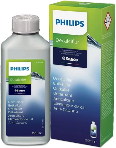 Vista 2 de Descalcificador Saeco para máquinas de café espresso, 250 mililitros, paquete de 3