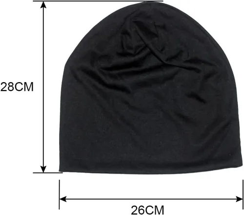 Vista 2 de Gorro unisex de algodón suave para dormir, gorra de bailarina callejera