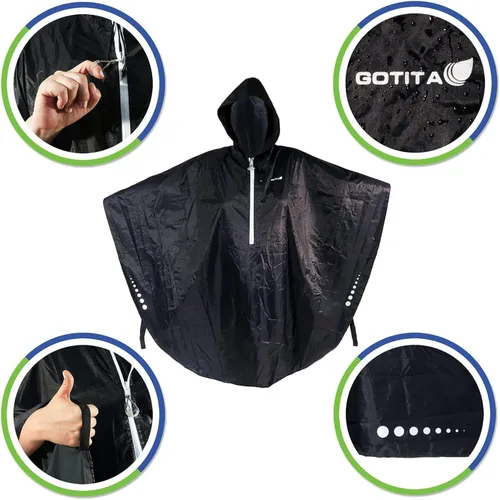 Vista 4 de GOTITA Poncho impermeable para sillas de ruedas - Impermeable universal - Diseño italiano