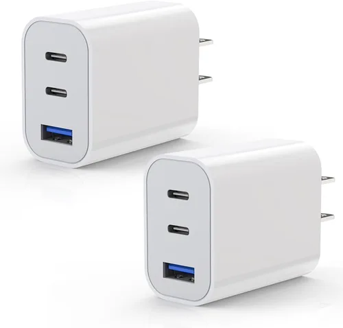 Vista 11 de Bloque de Cargador Rápido para iPhone 17/16, Cargador Dinámico de 40W con Enchufe de Carga de USB C para iPhone de Máximo 60W, Adaptador de Carga