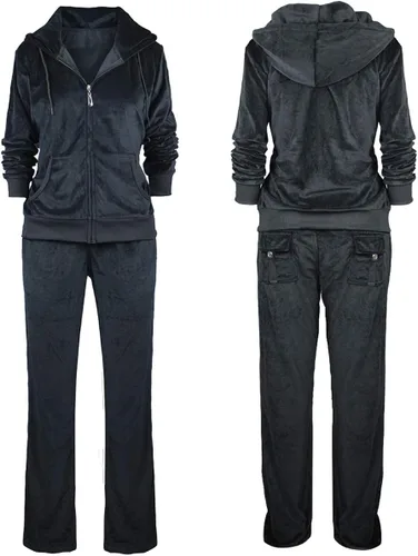 Vista 4 de Conjunto deportivo de 2piezas para mujer, juego de sudadera