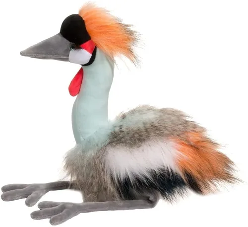 Vista 2 de Douglas Nia African Crowned Crane - Peluche de peluche
