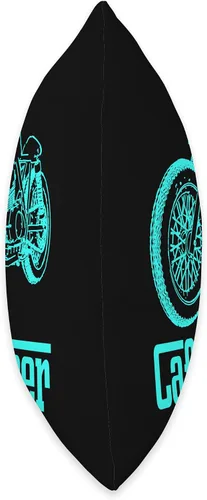 Vista 2 de American Cafe Racer Motorcycle Apparel and Merch Cafe Racer Biker Men Women Adult Teens Boys Girls Kids Youth Throw Pillow, 16x16, Multicolor