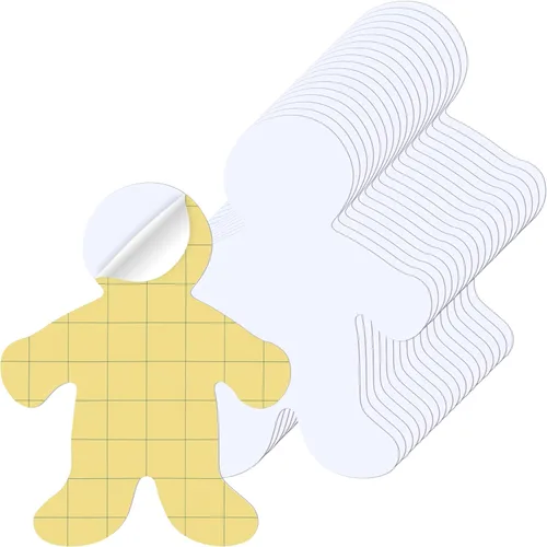 Vista 7 de Hygloss Pizarras adhesivas para collage – Paquete de 24 tableros de collage autoadhesivos de 4 x 6 pulgadas para niños, tableros de montaje