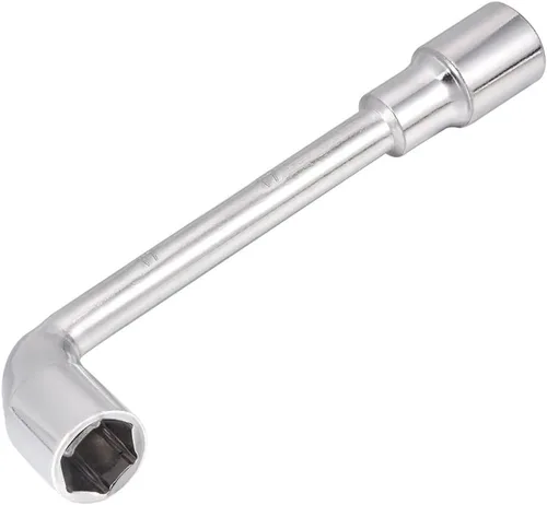 Vista 5 de uxcell Llave hexagonal abierta en forma de L métrica de 0.315 in de 6 puntos