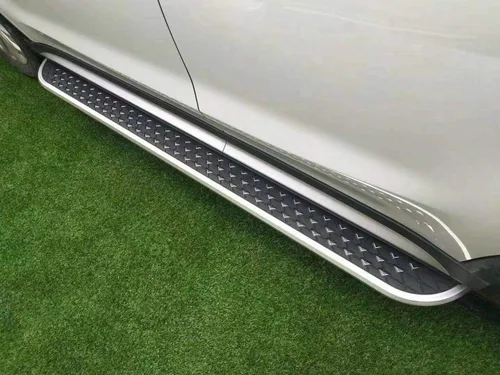 Vista 3 de 2 piezas para Nissan Pathfinder 2022 2023 Estribo lateral fijo Nerf Bar