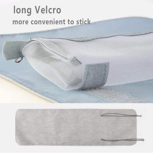 Vista 6 de Bolsa organizadora de cosméticos para viajes, bolsa de maquillaje extraíble 4 en 1, neceser de aseo para mujeres y niñas, bolsa portátil, bolsa