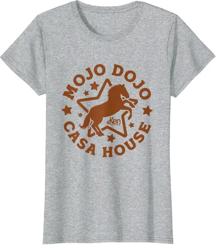 Vista 22 de Barbie The Movie - Camiseta Mojo Dojo Casa House, Negro