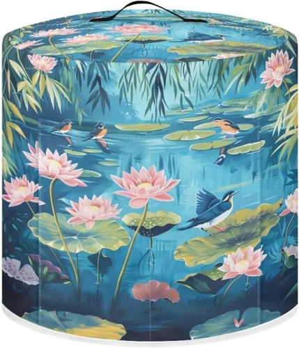Vista 19 de DISNIMO Angry - Funda para freidora de aire para arrocera, protección contra el polvo, cubierta aislada para electrodomésticos de cocina con asa