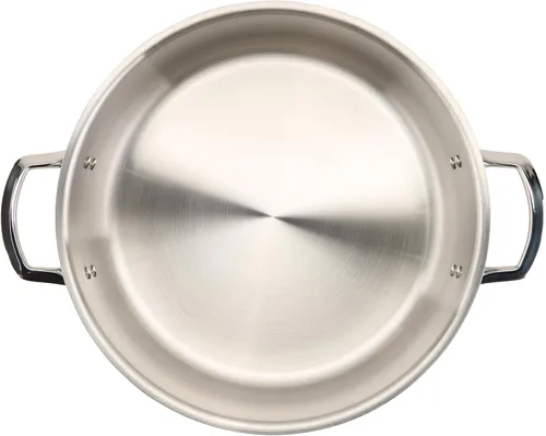 Vista 6 de WINCO Brasero de tres capas, plata
