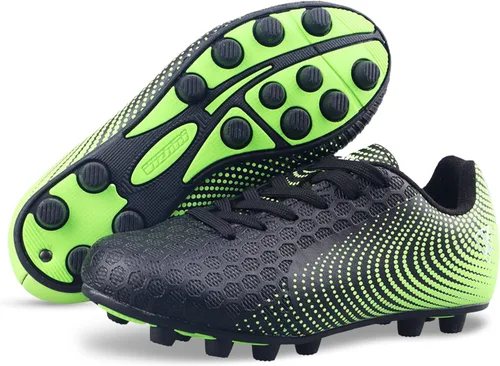 Vista 2 de Vizari USA Stealth - Botines de fútbol para niños y niñas, zapatos deportivos de fútbol para exteriores para niños pequeños, niños grandes, ligeros
