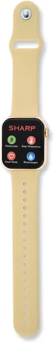 Vista 3 de Sharp - Relojes inteligentes para hombres, relojes inteligentes para mujer, reloj de seguimiento de actividad compatible con Android, iOS, Samsung