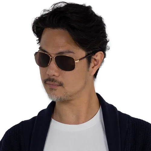 Vista 2 de VITENZI Anzio - Gafas de sol bifocales para hombres y mujeres, cuadrados, para lectura de aviador, lentes tintados al sol con lectores