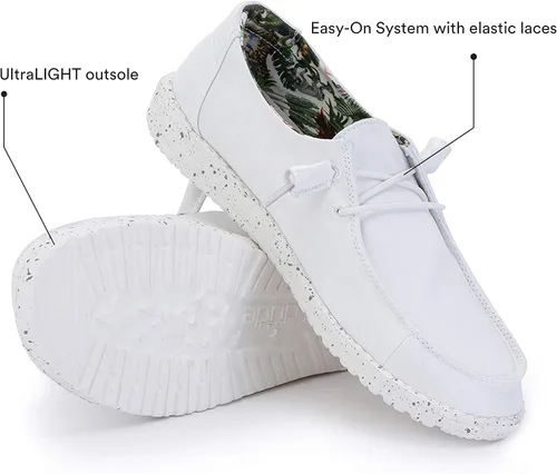 Vista 4 de Hey Dude - Wendy, mocasines para mujer