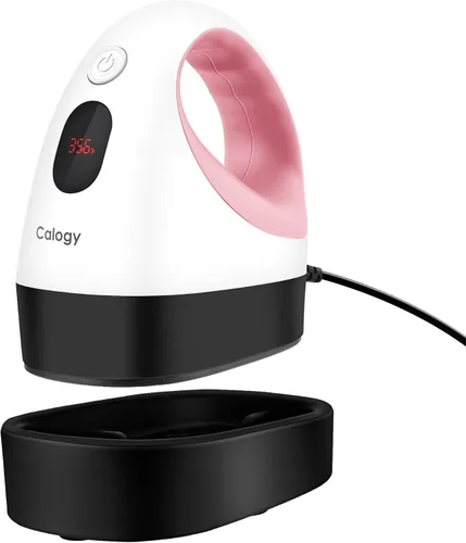 Vista 8 de Calogy Mini prensa de calor, máquina de transferencia de calor, control de temperatura constante, base de seguridad aislada, se adapta a Verde