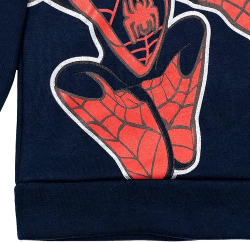Vista 6 de Marvel Spidey and His Amazing Friends Boys' Fleece Hoodie Toddler to Little Kid Millas