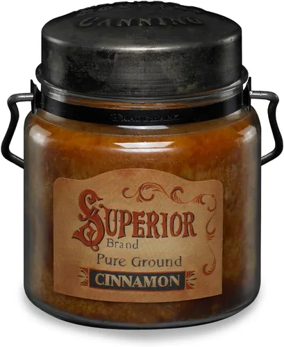 Vista 30 de McCall’s Candles Cocina de la Abuela Vela perfumada de 16 oz Hecha en EE. UU. Frasco rústico vintage con asa de transporte Fragancia