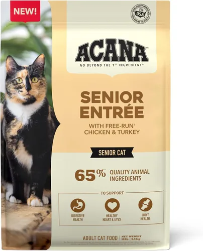 Vista 9 de ACANA Alimento seco para gatos Senior Entrée Pollo, pavo y pato Bolsa de 4