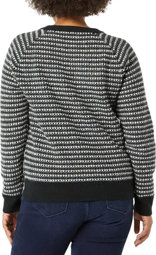 Vista 4 de Tienda Essentials - Suéter de cuello redondo suave para mujer