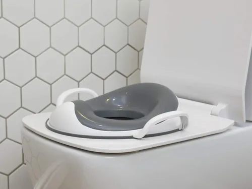 Vista 8 de Prince Lionheart Wee Pod - Entrenador de inodoro, color gris galáctico