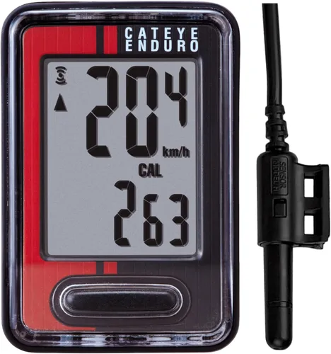 Vista 25 de CATEYE Computadora de bicicleta con cable - Velocímetro y odómetro de nivel básico, perfecto para ciclistas principiantes, arranque y parada