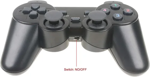 Vista 5 de C-Zone 24GHz USB Twins - Control inalámbrico de juego Gamepad con caja de TV WIN982000X2003VISTAWIN7 SYSTEM