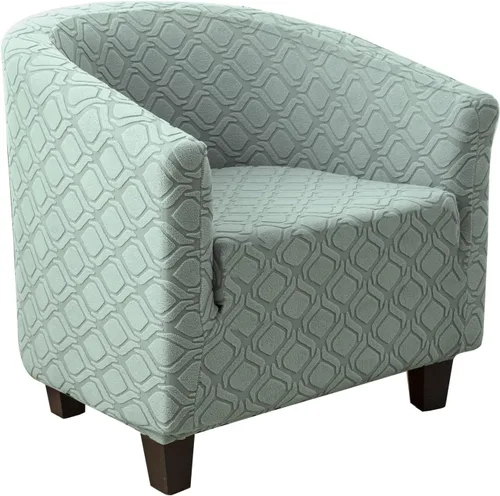 Vista 21 de MIFXIN - Funda elástica para silla de bañera de terciopelo de alta elasticidad, cubierta de silla de club, cubierta de sillón de elastano, cubierta