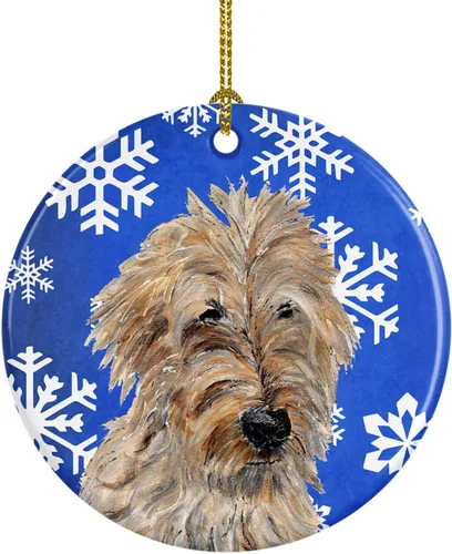 Vista 203 de Caroline's Treasures Cavalier Spaniel - Adorno de cerámica para colgar en el árbol de Navidad, para el hogar, Navidad, fiestas, regalo, 3 pulgadas