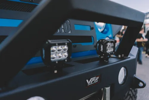 Vista 2 de Avec de 4 pulgadas. Kit de luces LED utilitarias de 18 W con cableado, Paquete de 4