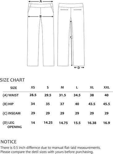 Vista 6 de May You Be Pantalones casuales de negocios súper elásticos de ajuste recto y cómodos para mujer